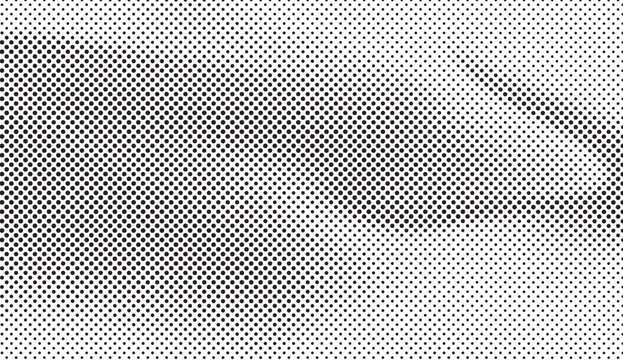 Grunge halftone dot overlay for retro comic and pop art design
