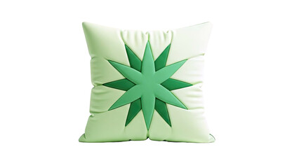 Naklejka premium Pillow with Starburst Design