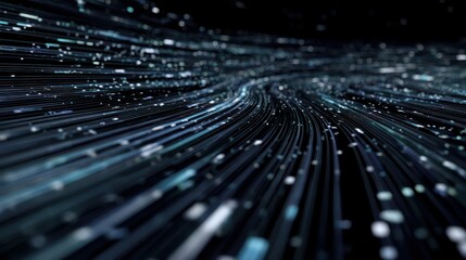 Glowing blue lines radiate outward in a futuristic bnv 74 scene with dynamic motion.