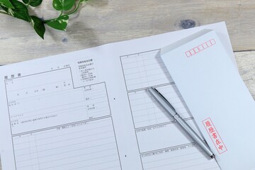 履歴書　就職活動　転職　リクルート