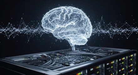 Digital representation of human cognition emerges above complex electronic hardware