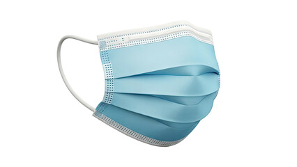 Blue Disposable Face Mask with Ear Loops