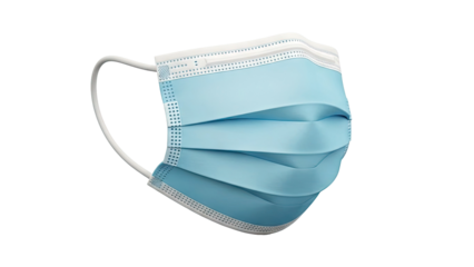 Blue Disposable Face Mask with Ear Loops