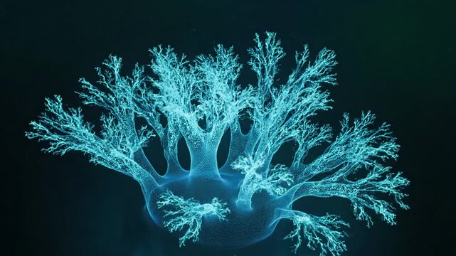 Deep Sea Fractal Art Mysterious, alien environment