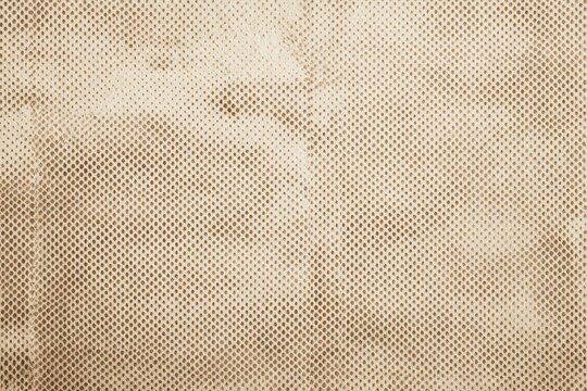 Sepia Tone Textured Canvas Background with Brown Woven Pattern and Distressed Surface In Warm Light With Subtle Variations And Soft Shadows - Powered by Adobe