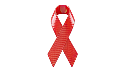 Red AIDS Awareness Ribbon