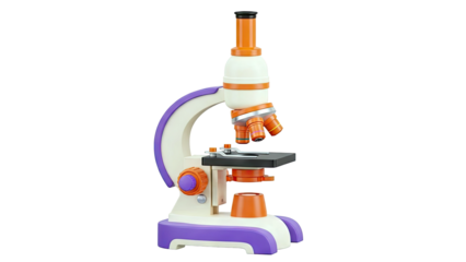 Colorful Toy Microscope