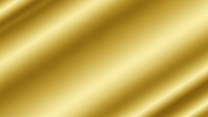 Golden Silk Fabric Wrinkled Luxury Texture Close-Up