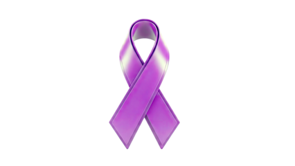 Purple Awareness Ribbon