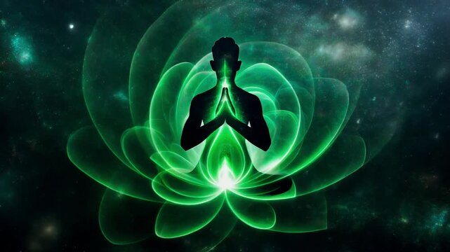 Ancient Yoga Tapacharya: Sacred Mandala Activation in Silhouette for Kundalini Jagran and Moksha