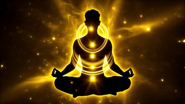 Sacred Solar Plexus Activation: A Vedic Spiritual Journey of Inner Power toward Moksha in 4K