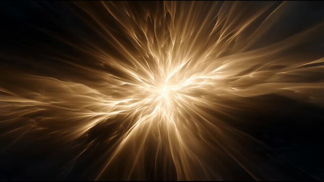 Explosive Abstract Light Pulses and Radial Energy Motion Background