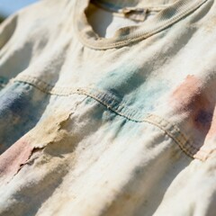 Lightened through bleaching processes to achieve a varied color