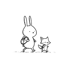 Abstract Dark Void with Minimalist Aesthetic Design