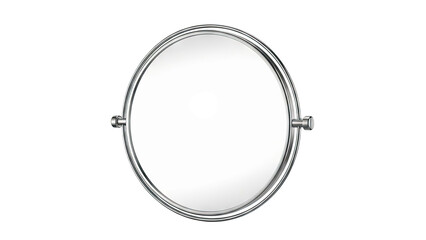 Fototapeta premium Oval Swivel Vanity Mirror with Chrome Frame
