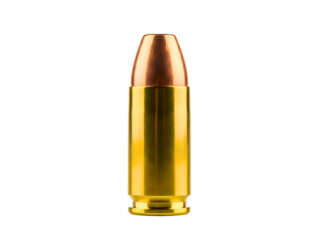  luger cartridge isolated on transparent background
