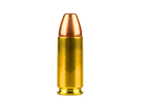  luger cartridge isolated on transparent background
