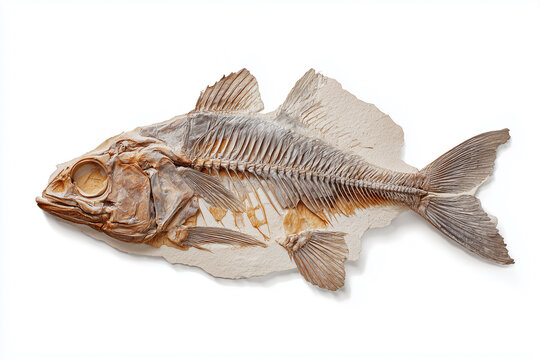 Raw silver bream fish isolated on a white background as a fresh seafood ingredient with healthy scales and fins