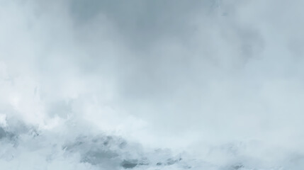 Obraz premium Overcast Sky with Soft Gray Clouds cloudy