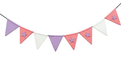 Party Bunting with Stars