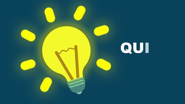 Explore this vibrant animation featuring a glowing light bulb that symbolizes a spark of inspiration. The clear 'QUICK TIPS' text makes it the perfect intro or segment break for educational videos