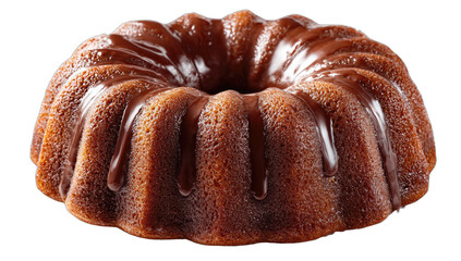Rich, moist bundt cake generously drizzled with glossy chocolate glaze
