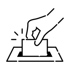 投票・選挙のイメージ アイコン ベクター素材