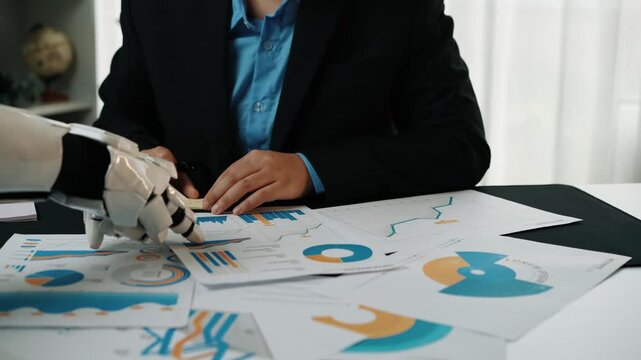 At a modern workspace, analysts and consultants pair advanced analytics with collaboration, formulating targeted marketing strategies that drive growth. Noogenesis AI