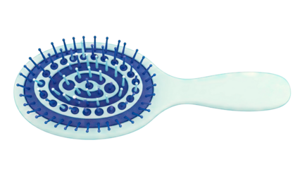 Blue Detangling Hairbrush