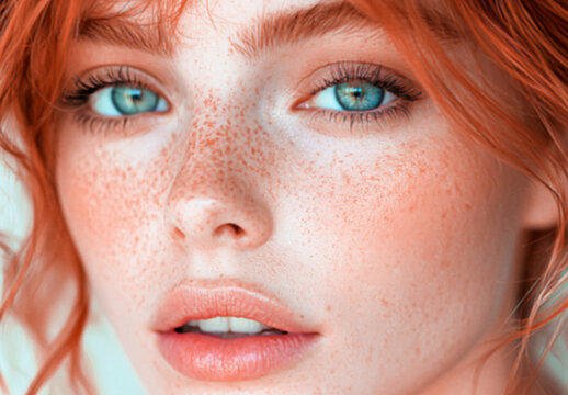 Peach And Cream Clean Portrait Photo Effect