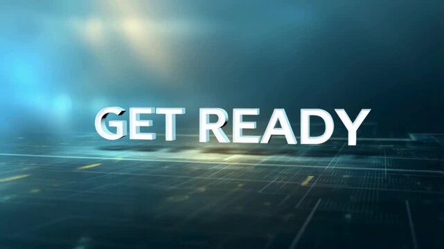 Racing Track Preparation Scene