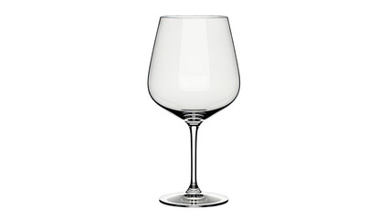 Elegant Crystal Wine Glass