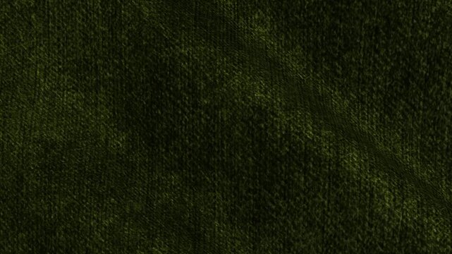 Olive Chenille Velvet Fabric Texture Waves With Smooth Flowing Motion Emphasizing Plush Texture Rich Color and Refined Surface Sheen Premium Background for Elegant Visuals
