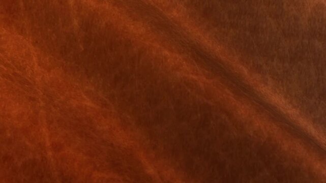 Brown Vintage Leather Texture Waves With Flowing Motion Revealing Aged Grain Character Warm Tones and Timeless Material Appeal Premium Background for Classic Luxury
