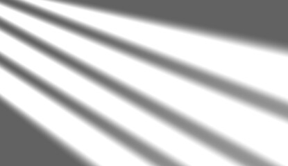 Obraz premium Multiple diagonal lines of sunlight shadow casting transparent overlay effect on checkered backdrop for design