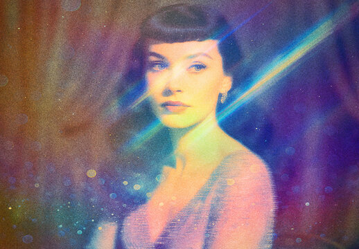 Holographic Prism Photo Effect