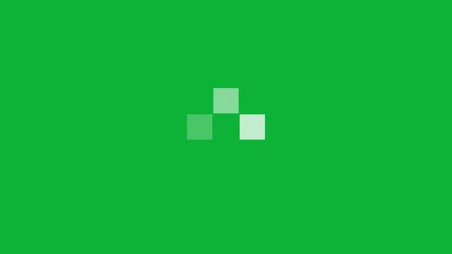 White &ldquo;LOADING&rdquo; progress indicator with dotted trailing animation style on a clean black background, representing buffering, waiting, or system processing.