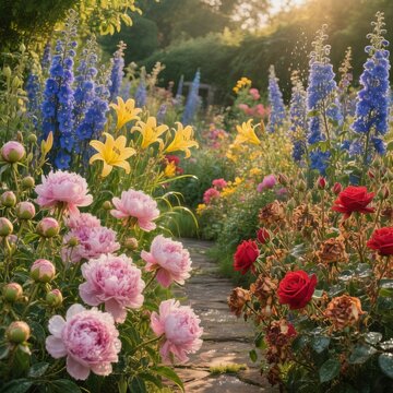 Blooming Season Summer early mid and late blooming varieties exi