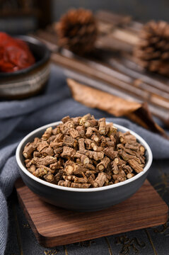 Vintage Bupleurum Chinese Herbal Medicine Still Life