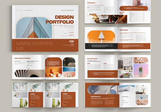 Landscape Portfolio Template Design