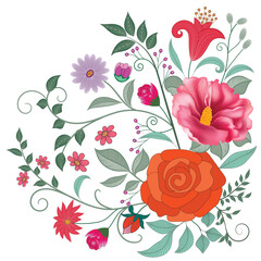 Graphic elements for vector design. Swirl vintage elements decorative ornamental design illustration. 