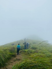 Obraz premium walking in the mountains