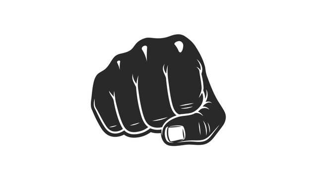 clenched fist gesture power