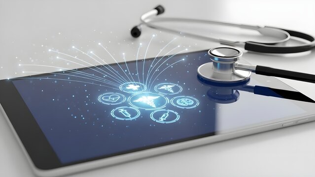 Las plataformas de telemedicina est&aacute;n ampliando el acceso a la atenci&oacute;n preventiva, permitiendo a los pacientes consultar con profesionales de la salud de forma remota, concepto cient&iacute;fico.