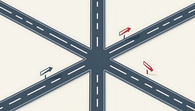 vector illustration of a road