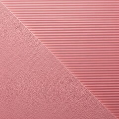 Fototapeta premium Pink Textured Background, Diagonal Line, Geometric Pattern