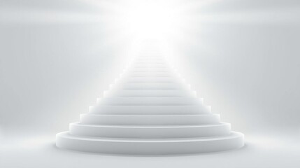 Hierarchy, Visual representation of religious hierarchy shown through varying levels of light, symbolizing ascent and spiritual significance in a captivating image.