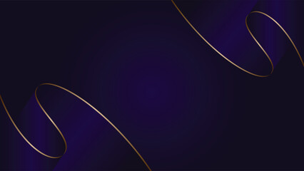 Dark purple abstract background. Modern background with line and shape decoration in purple color. Vector illustration design. Suit for banner, backdrop, presentation, award and others