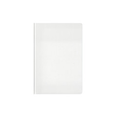 Fototapeta premium White notebook isolated isolated on transparent background