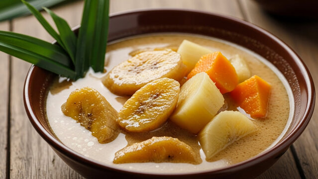 kolak on a bowl